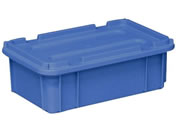 ��艻�H/�|���R���e�i�[(�W�t)�{�b�N�X�R���e�i�[ 10-3245-0201 �u���[ PT-9(380X290X140MM)