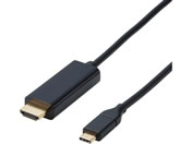 �G���R��/USB-C HDMI �ϊ��P�[�u�� 2m �u���b�N/CAC-CHDMI20BK3
