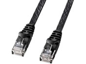 �T�����T�v���C/�J�e�S��6�t���b�gLAN�P�[�u�� 3m �u���b�N/LA-FL6-03BK