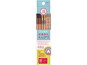 トンボ鉛筆 かきかた鉛筆 F木物語 水色 B KB-KF01-B