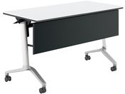 G)コクヨ/会議テーブル CONFEST 幕板付 ホワイト W1200×D600