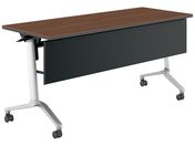 G)コクヨ/会議テーブル CONFEST 幕板付 ブラウン W1500×D600