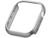 エレコム/アップルウォッチ 46mm バンパー メタリックシルバー/AW-24ABPPMSV