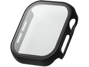 エレコム/アップルウォッチ 42mm フルカバー ゴリラ ブラック/AW-24BFCGOBK