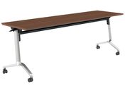G)コクヨ/テーブル CONFEST ブラウン W2100×D600