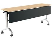 G)コクヨ/テーブル CONFEST 幕板付 ナチュラル W1800×D450