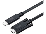 �T�����T�v���C/USB 20Gbps Type-C�P�[�u�� �f���A���X�N�����[���b�N 1m