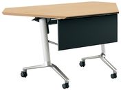 G)コクヨ/テーブル CONFEST 幕板付 ナチュラル W1590×D600