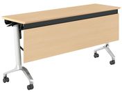 G)コクヨ/テーブル CONFEST ハイスペック 幕板付 ナチュラル 1500*450