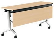 G)コクヨ/テーブル CONFEST ハイスペック 幕板付 ナチュラル 1500*450