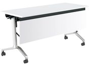 G)コクヨ/テーブル CONFEST ハイスペック 幕板付 ホワイト W1500*D600