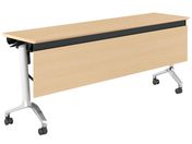 G)コクヨ/テーブル CONFEST ハイスペック 幕板付 ナチュラル 1800*450