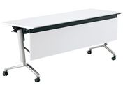 G)コクヨ/テーブル CONFEST ハイスペック 幕板付 ホワイト W1800*D600