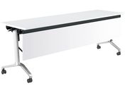 G)コクヨ/テーブル CONFEST ハイスペック 幕板付 ホワイト W2100*D600