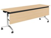 G)コクヨ/テーブル CONFEST ハイスペック 幕板付 ナチュラル 2100*600