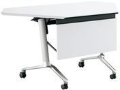 G)コクヨ/テーブル CONFEST ハイスペック 幕板付 ホワイト Wコーナー*D600