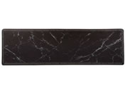 LIV PLUS/ベストコ キッチンマット 40×120cm 大理石柄 ブラック