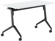 G)コクヨ/フラップテーブル リーフライン ホワイト W1200×D600