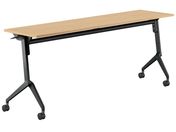 G)コクヨ/フラップテーブル リーフライン ナチュラルオーク W1800×D450