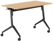 G)コクヨ/フラップテーブル リーフライン ナチュラルオーク W1200×D600