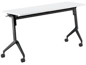 G)コクヨ/フラップテーブル リーフライン ホワイト W1500×D450