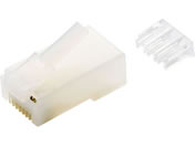 �G���R��/RJ45�R�l�N�^Cat6 10�� �n�[�t�N���A/LD-6RJ45T10/T2
