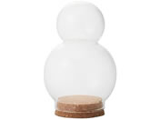 NC/Glass with Cork SNOWMAN CLEAR/777-491-000