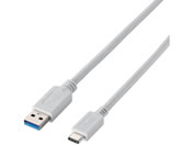 エレコム USB3.1ケーブル A-TypeC 2m USB3-APAC20WH