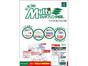 ヒサゴ/マルチプリンタ帳票 A4 裏地紋 2面 4穴 折ミシン入 100枚