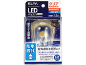 朝日電器 LED球サイン形防水 E26クリア電球 LDS1CL-G-GWP906