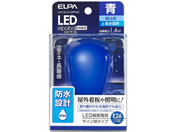 朝日電器 LED電球サイン形防水 E26青色 LDS1B-G-GWP902