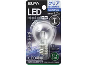 朝日電器 LED電球S形 E17クリア昼白色 LDA1CN-G-E17-G455