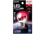 朝日電器 LED電球ミニボールG40 E26赤 LDG1CR-G-G257