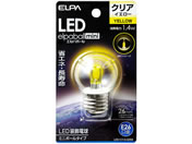 朝日電器 LED電球ミニボールG40 E26黄 LDG1CY-G-G259