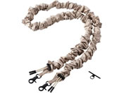 エレコム/スマホショルダー シュシュ風デザイン ベージュ/P-STSDH1SCOBG