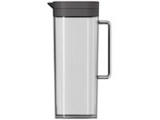 アスベル/冷水筒 ドリンク・ビオ 2.0L 角型 耐熱 ブラック/A8052