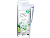 アスベル/冷水筒 ドリンク・ビオ 2.2L 耐熱 ホワイト/A8216