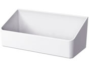 アスベル/ラックス マグネット 収納ラック ポケット L ホワイト/A5011