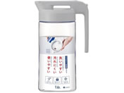 アスベル/冷水筒 ドリンク・ビオ 1.6L グレー S1600WL/A8046