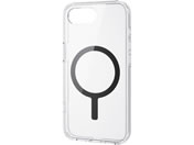 エレコム/iPhone16e ケース 衝撃吸収 ブラック/PM-A25SMAG02BK