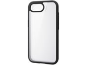 エレコム/iPhone16e 耐衝撃ケース フィルム付 ブラック/PM-A25STS3BK