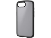 エレコム/iPhone16e 耐衝撃ケース マットブラック/PM-A25STSLFCBKM
