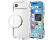 エレコム/iPhone Air ケース Grippy オールクリア/PM-A25BGRPACR