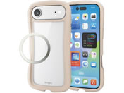 エレコム/iPhone Air ケース Grippy ベージュ/PM-A25BGRPFCBE