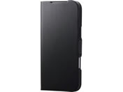 エレコム/iPhone Air 手帳型ケース ブラック/PM-A25BPLFUBK