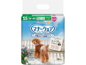 ユニ・チャーム/マナーウェア 女の子 ドットチェック SS 38枚