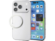 �G���R�� iPhone17Pro �n�[�h�P�[�X �ɔ� �N���A PM-A25CPV06CR