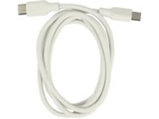 USB�P�[�u�� Type-CtoC PD60W 1m �z���C�g ANGLUCA2501W