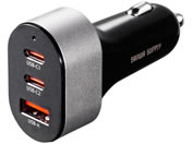 �T�����T�v���C USB PD�Ή��J�[�`���[�W���[(3�|�[�g) CAR-CHR83CPD