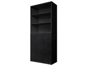 Netforce/�I�[�v������+12�l�p���b�J�[ 2��Z�b�g ��900mm BK